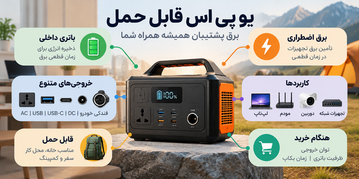 یو پی اس قابل حمل