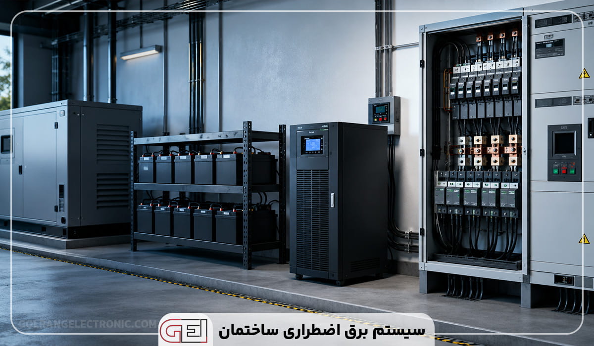 سیستم برق اضطراری ساختمان (راهنمای خرید باتری لیتیومی و UPS)