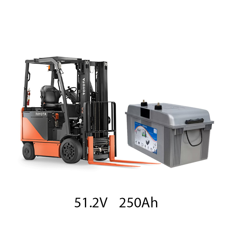پک باتری لیفتراک برقی 51.2V، 250Ah