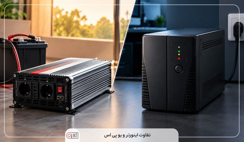تفاوت-اینورتر-(Inverter)-و-یو-پی-اس-(UPS)