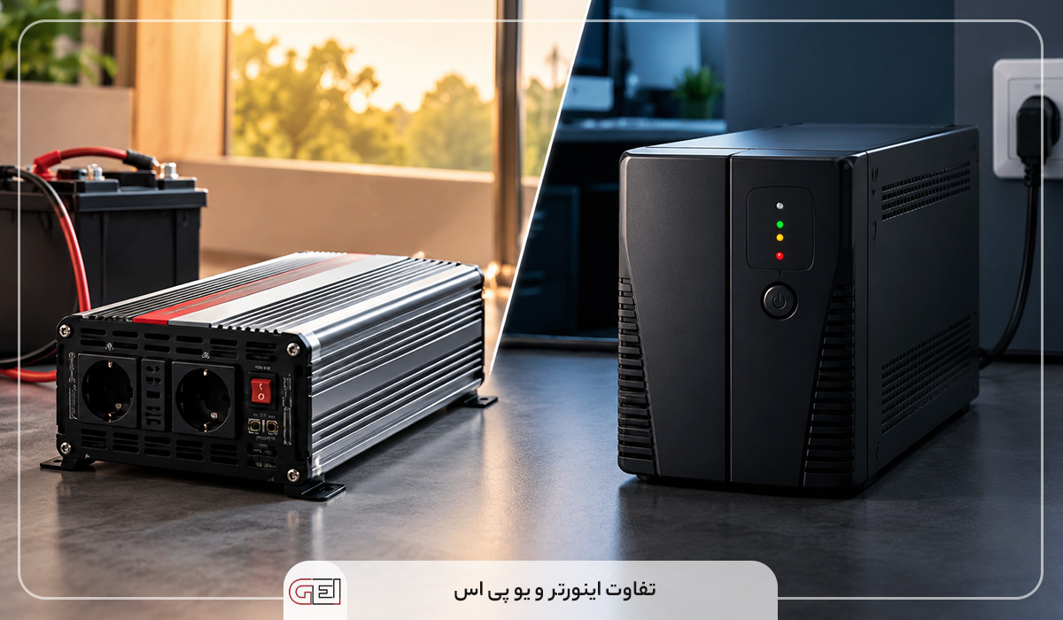 تفاوت-اینورتر-(Inverter)-و-یو-پی-اس-(UPS)