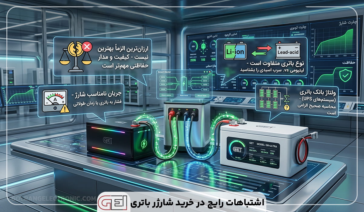 اشتباهات رایج در خرید شارژر باتری
